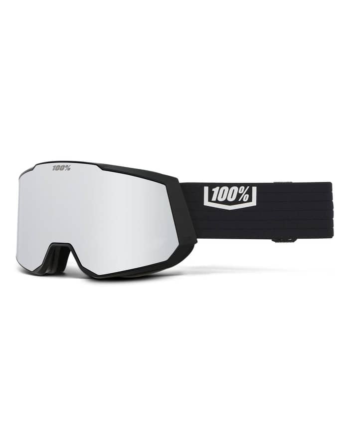 Snowcraft XL HiPer Black / Silver - Mirror Silver Lens