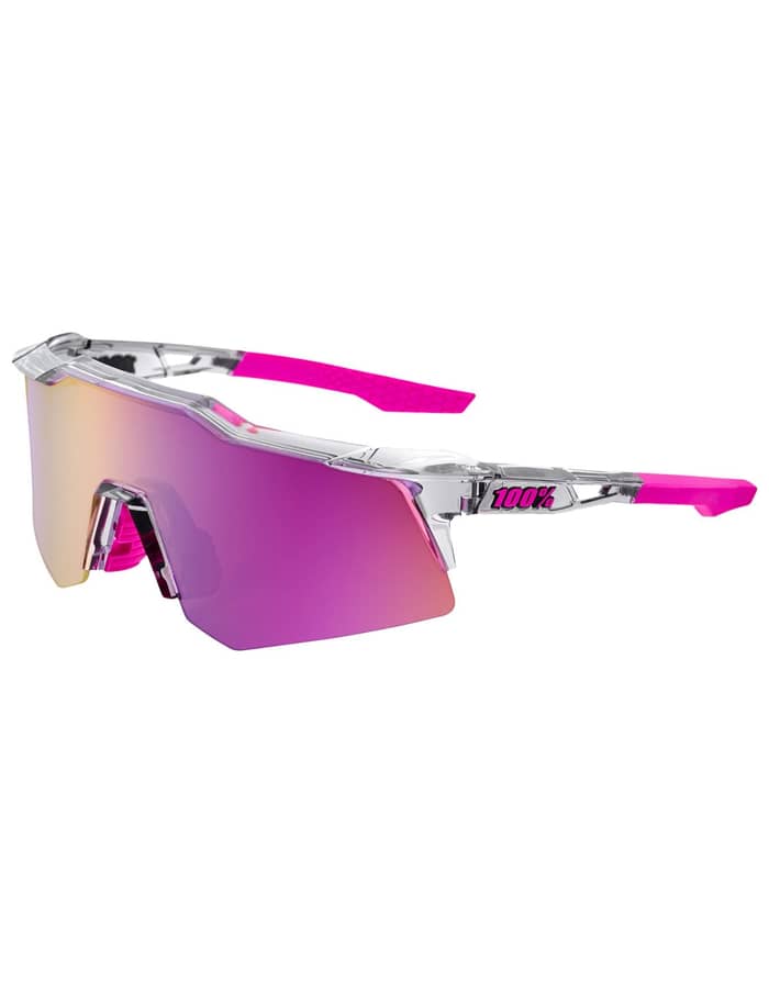 Speedcraft XS - Polished Translucent Grey - Purple Multilayer Mirror
