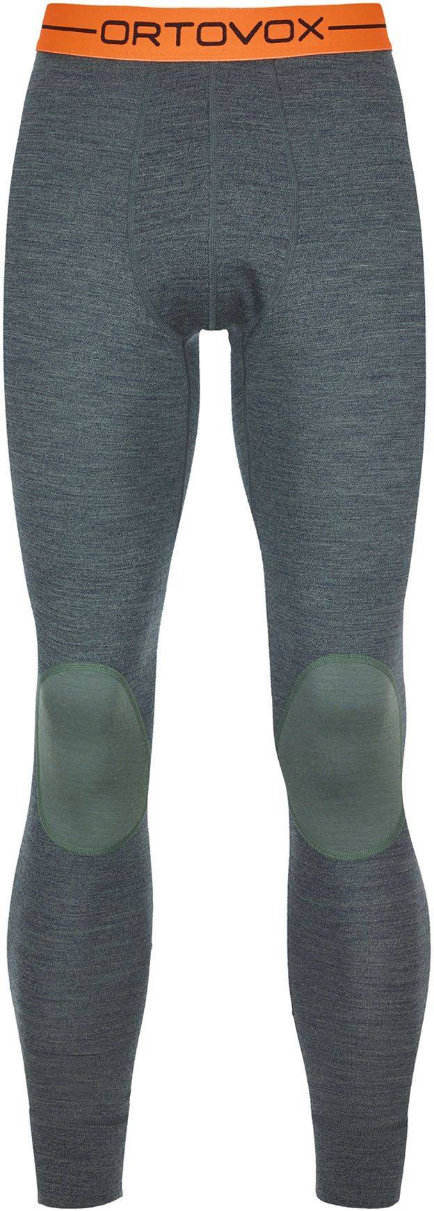 185 Rock'N'Wool Long Pant M Green Forest Blend + Ortovox