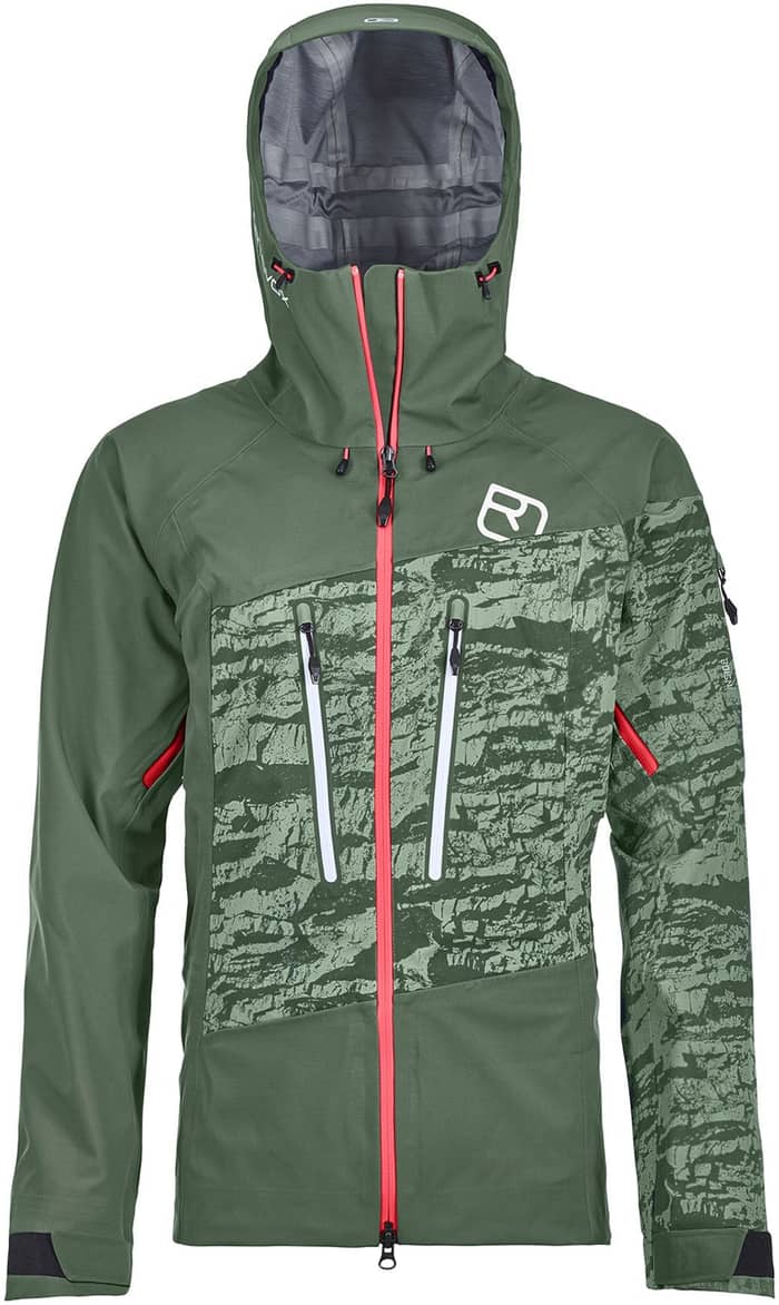 3L Guardian Shell Jacket W Green Forest + Ortovox