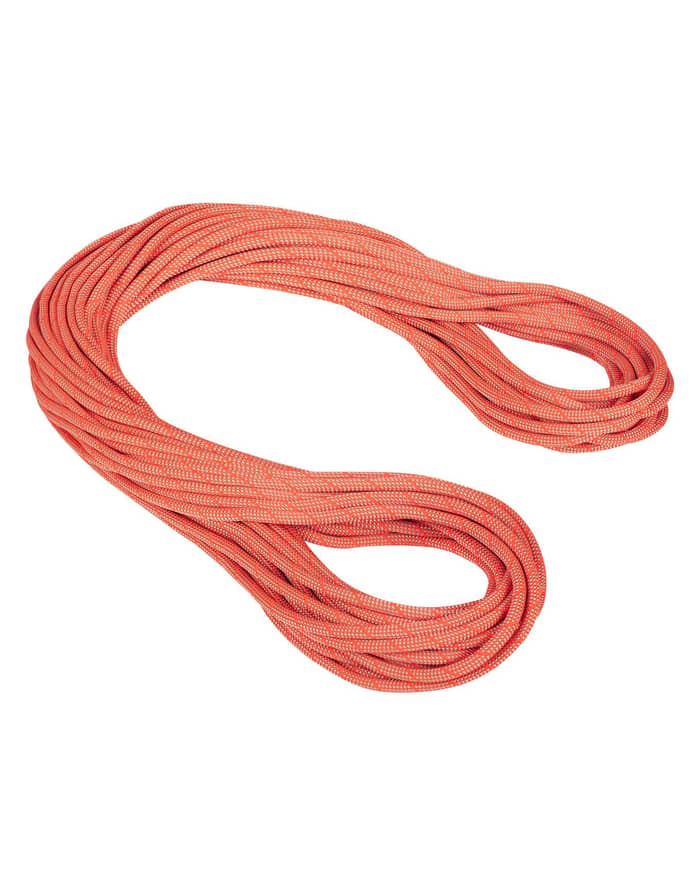 9.8 Crag Classic Rope Vibrant Orange White + Mammut