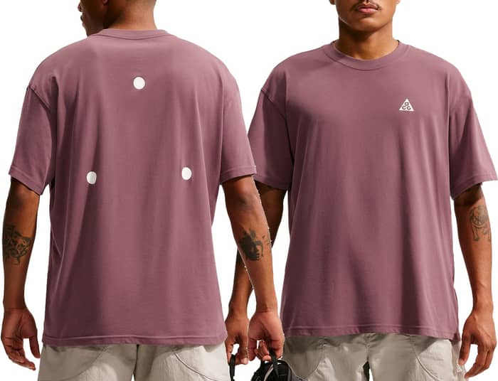 M Nike ACG DF Tee Std Hike Lbr Rflv Tattoo
