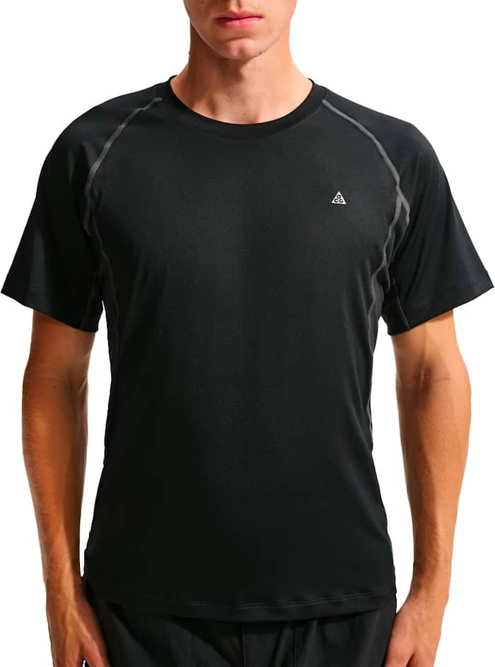 M Nike ACG DF Wildsee Baselayer SS Top Black Anthracite Summit White