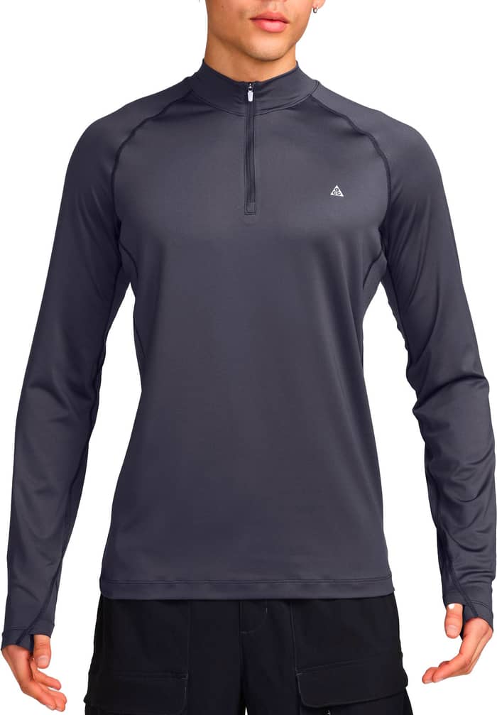 M Nike ACG Wildsee LS Tee Gridiron/Summit White