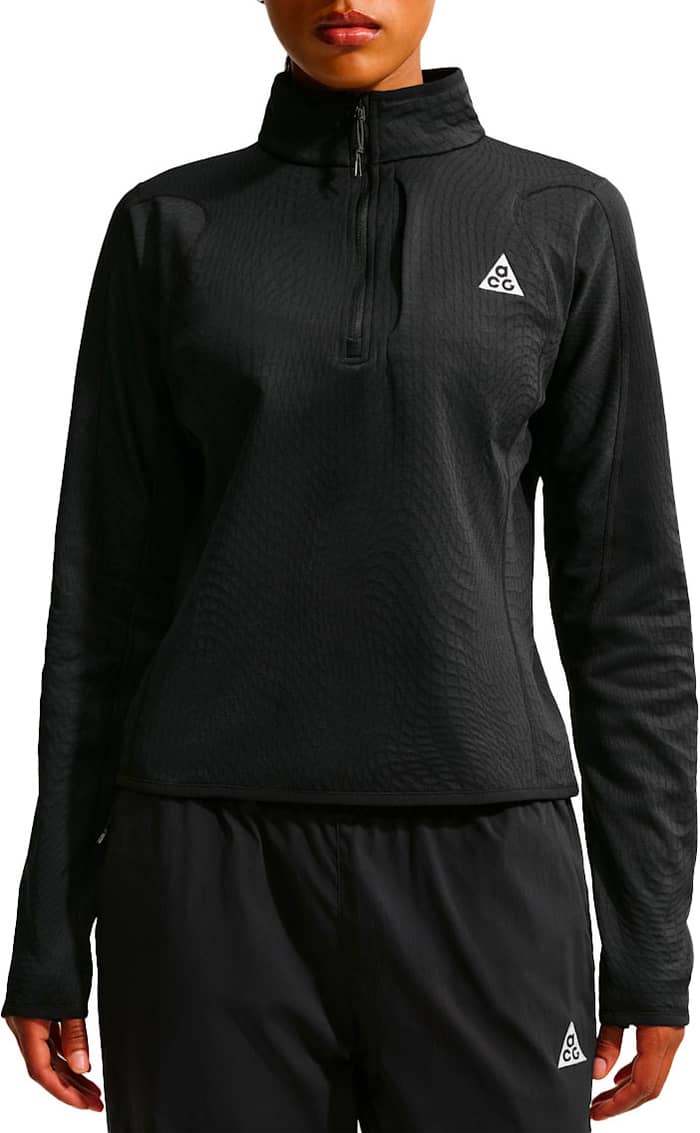W Nike ACG Wolf Grid HZ Fleece Black/Summit White