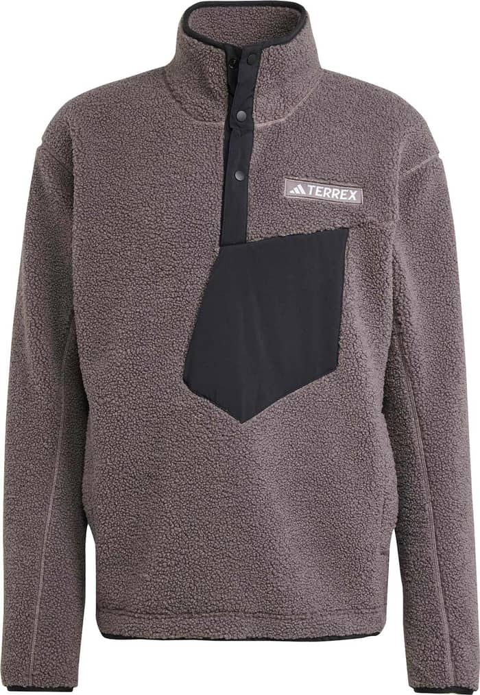 Xploric Pile Snap Fleece Charcoal