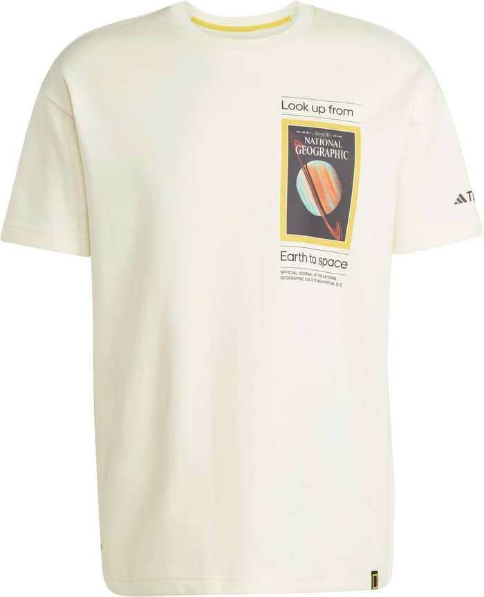 National Geograpic Aeroready F Gfx Tee Ivory