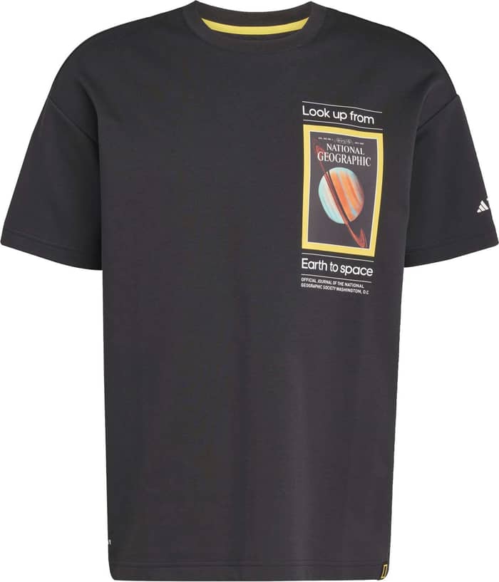 National Geograpic Aeroready F Gfx Tee Black