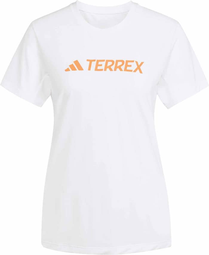 Multi Logo Tech Tee W White