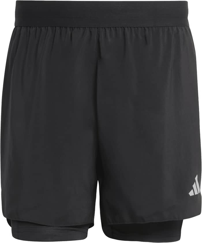 Run Essentials 2in1 Short M Black