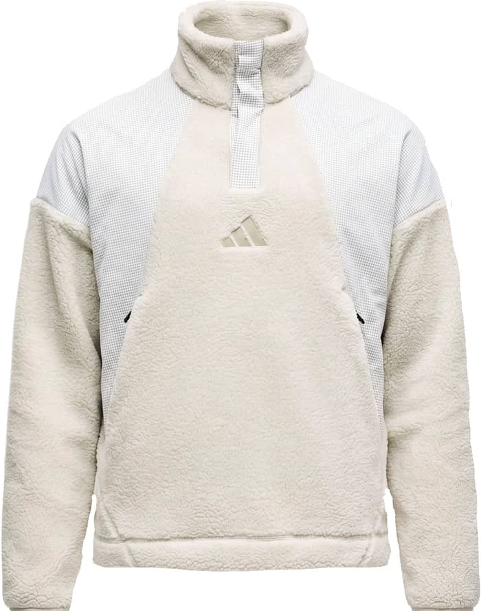 Xploric High Pile Snap Pullover M Wonder Alumina