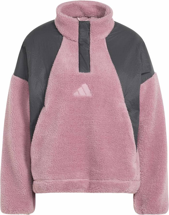 Xploric High Pile Snap Pullover W Magic Mauve