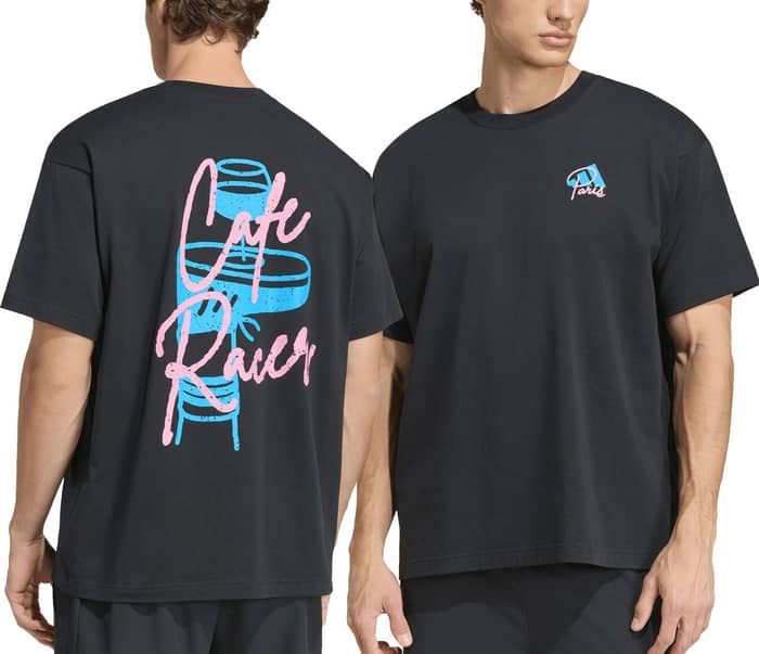 Paris Graphic Tee Black