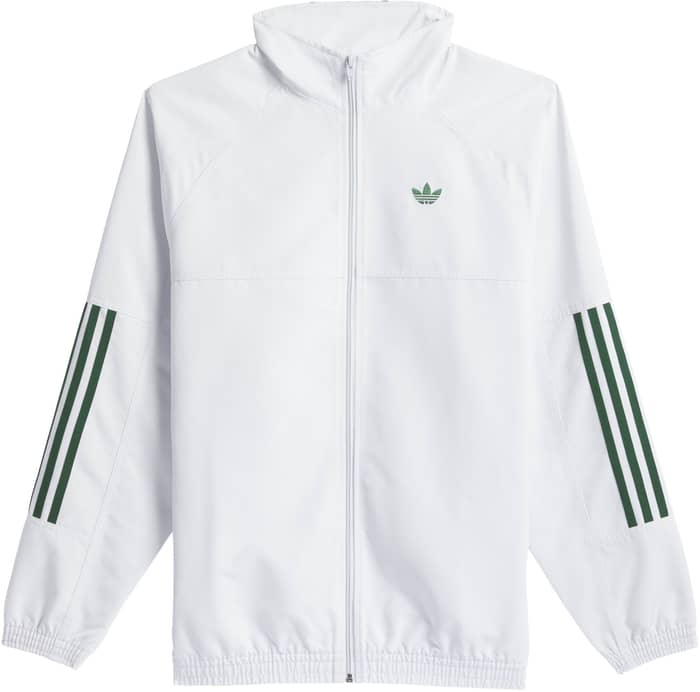Gazelle Track Jacket Crystal White/Dark Green