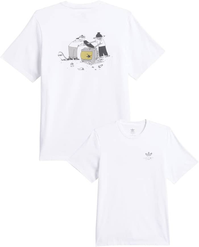 Henry Jones Trash Tee White