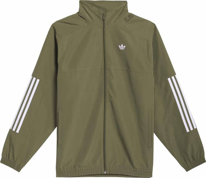 Gatsele Track Jacket Olive Strata White