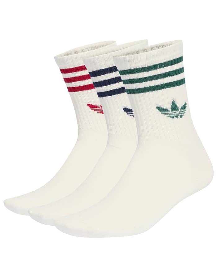 3S Crew Socks 3P Night Indigo/Tmvire/Collegiate Green
