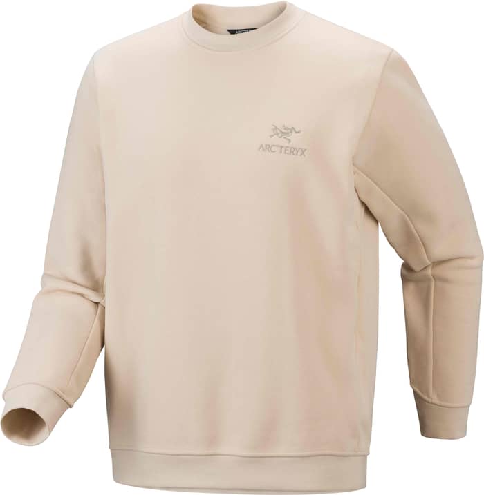 Emblem Fleece Crew M Sea Salt