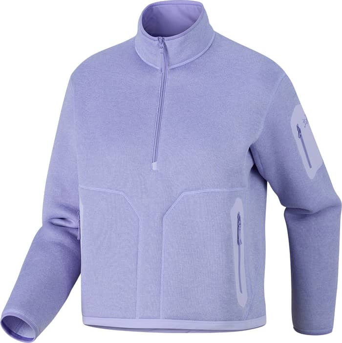 Covert Crop 1/2 Zip W Kasumi Heather