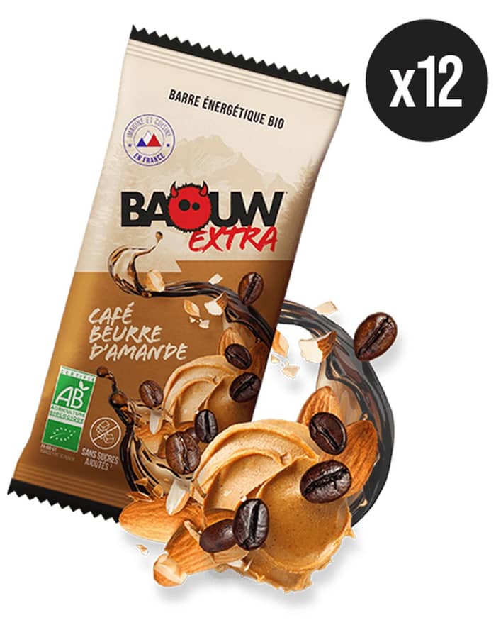 Pack 12 barres Extra 50g Café-Beurre d'Amande