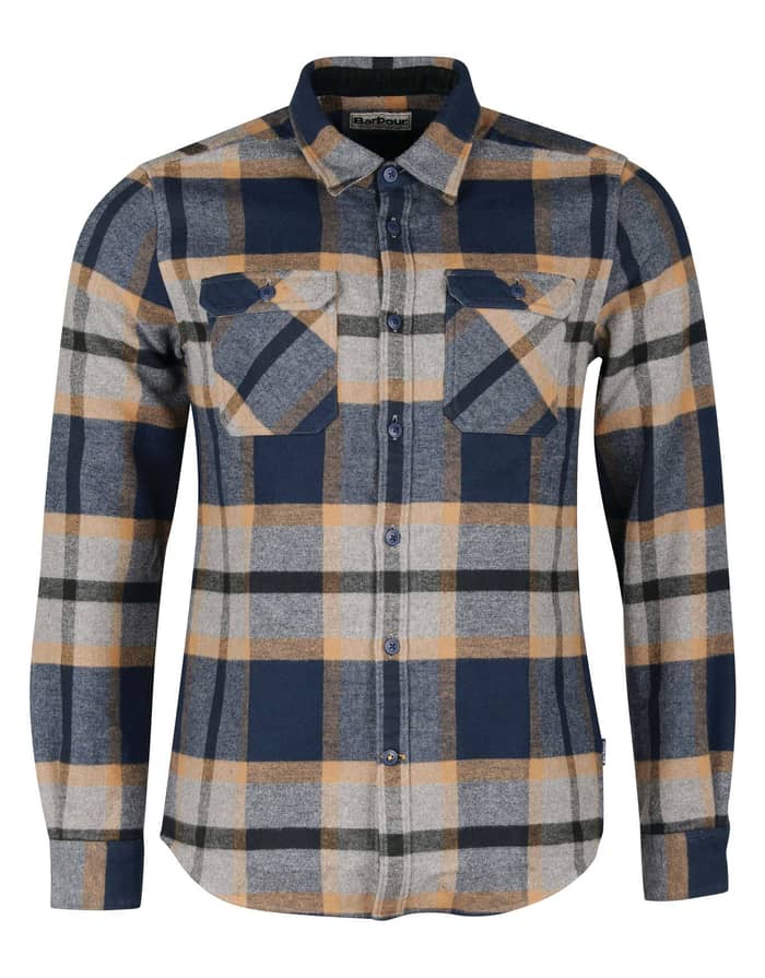 Rhobell Tailored Shirt Grey Marl