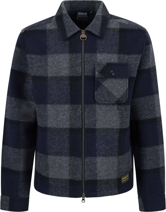 Hailwood Fleece Overshirt Navy