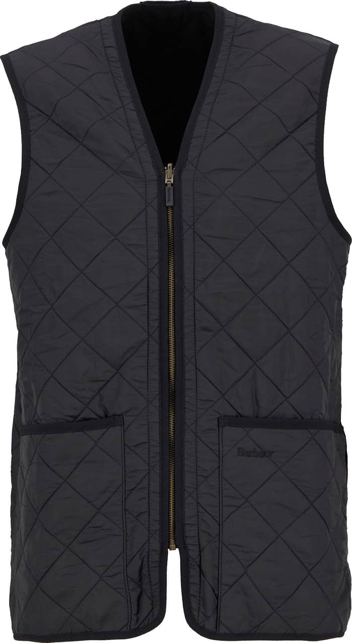 Polarquilt Waistcoat Zip In Liner Black