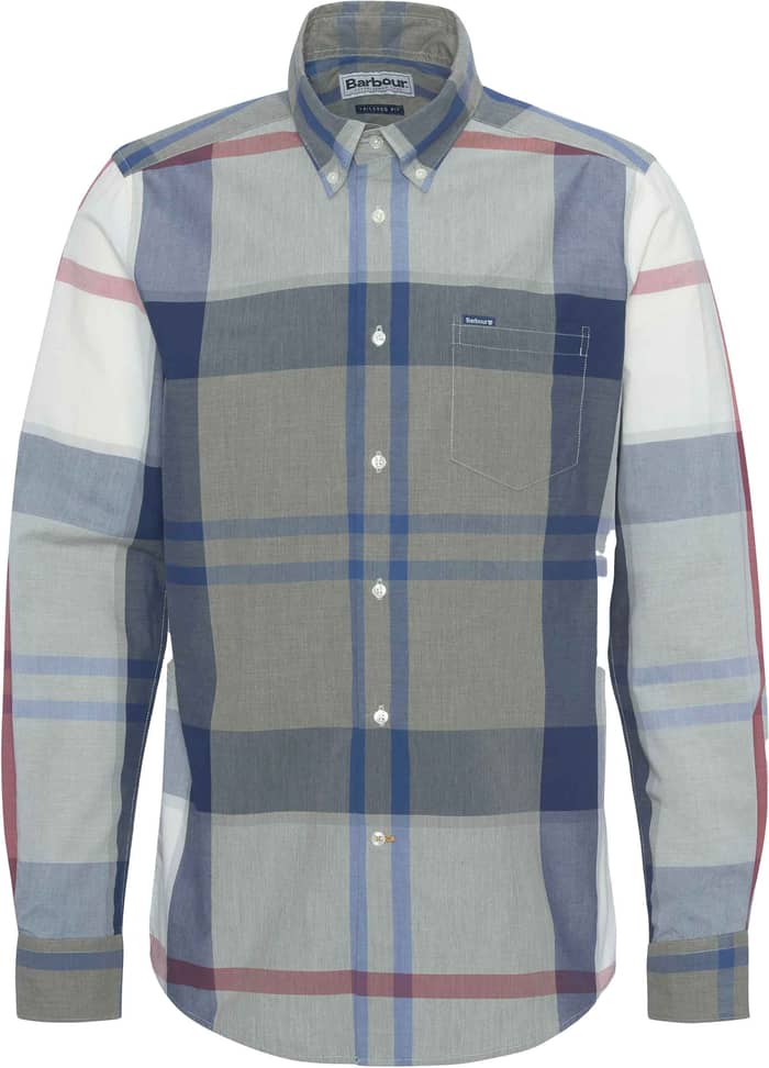 Harris Tailored Shirt Bleached Pine Tartan