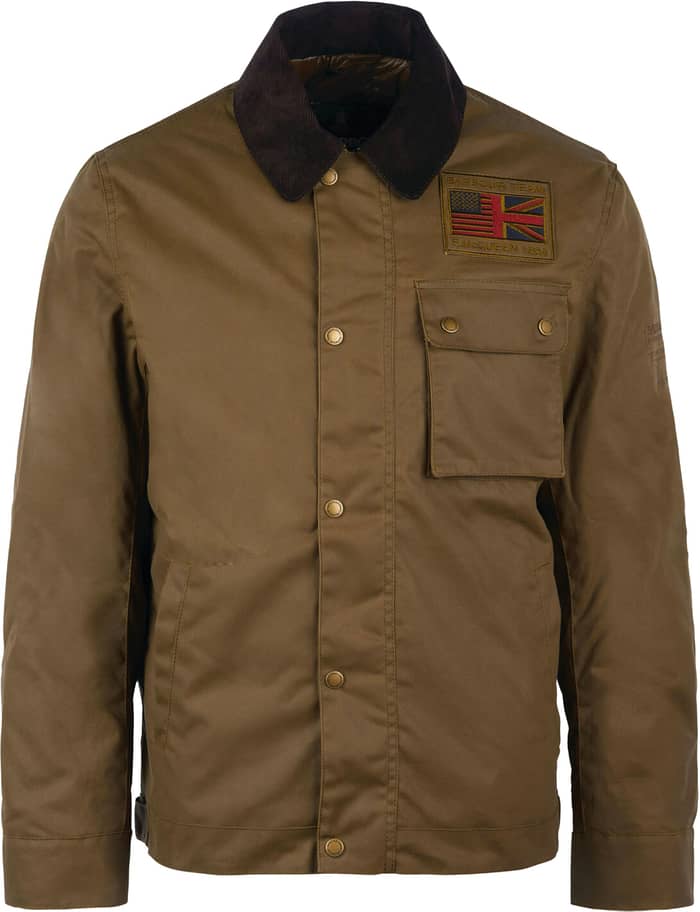 B.Intl Workers Wax Jacket Sand