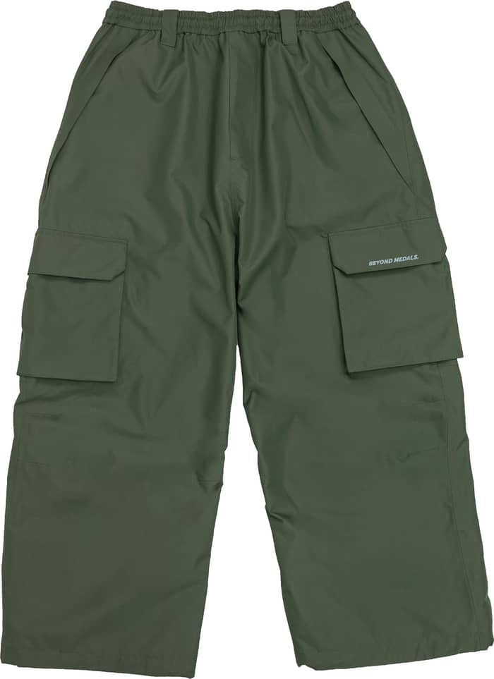 Park Pants Cargo 2L Dark Green