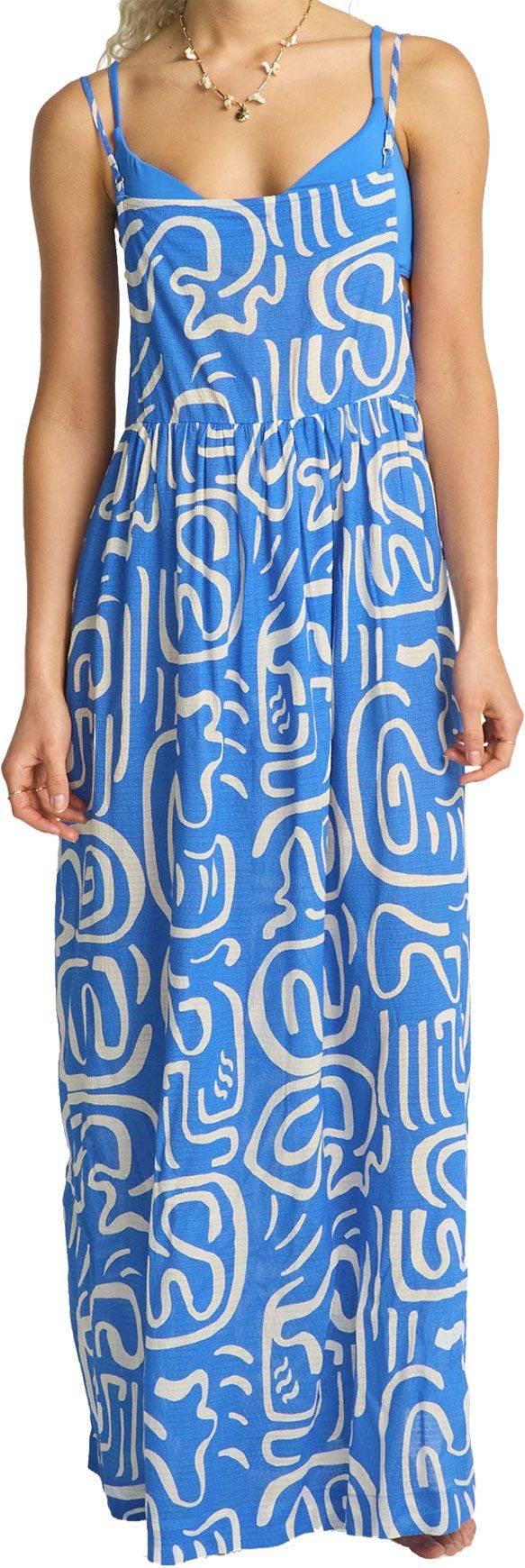 Juno Maxi Dress True Blue