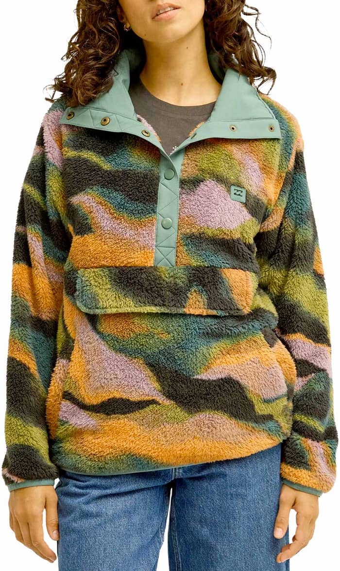 Switchback Pullover Black Multi