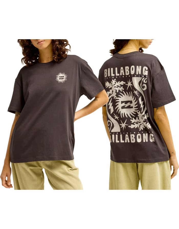 Always Looking Tomboy SS Tee Black Pebble