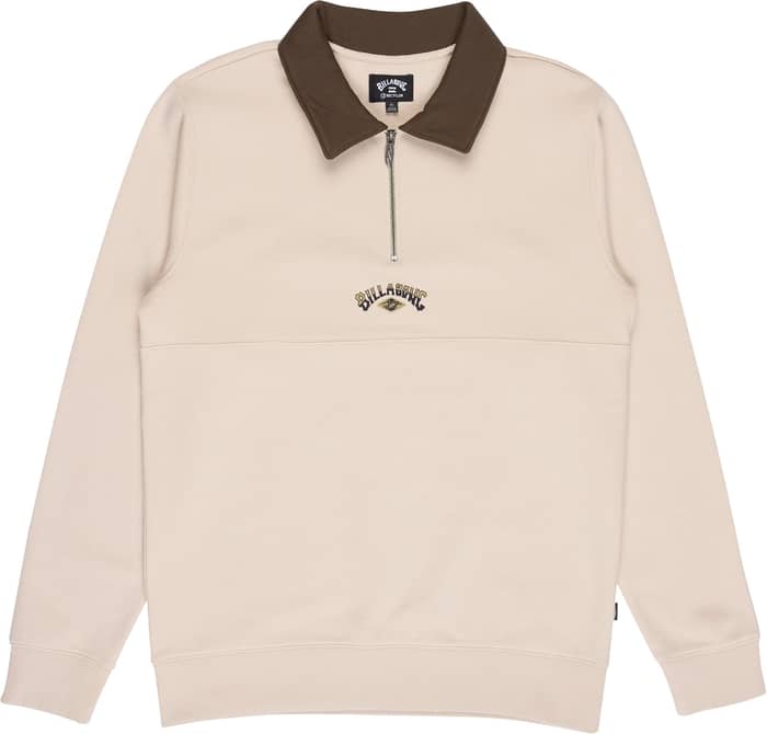 Winton Half Zip Sweatshirt Oatmeal