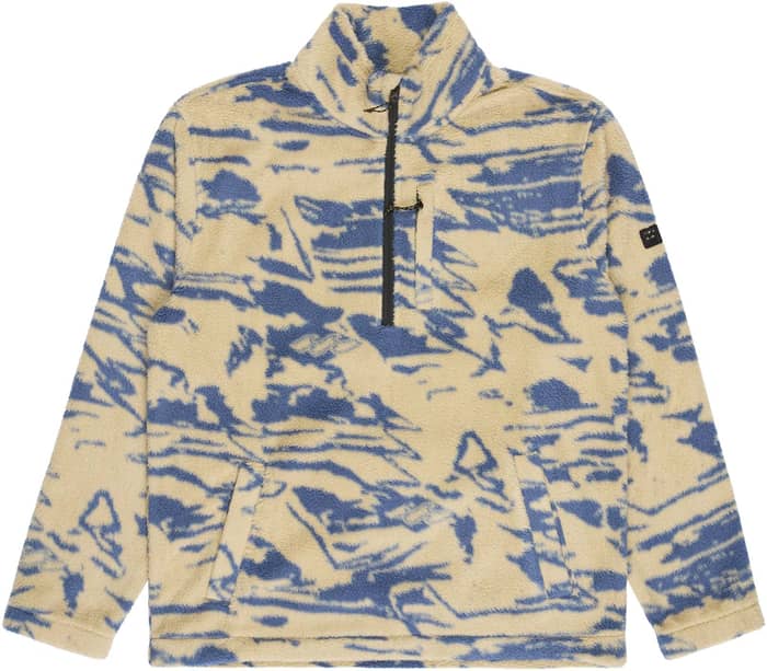 Boundary Mock Neck Sand Khaki