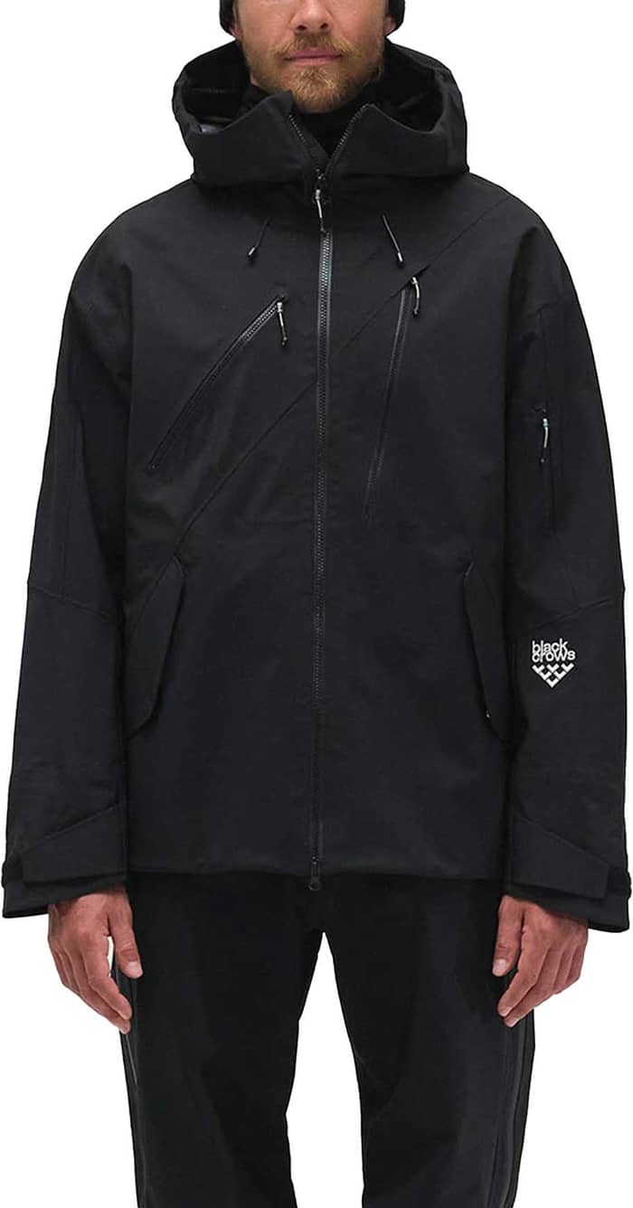 M Stratus 3L Fishtail Jkt Black