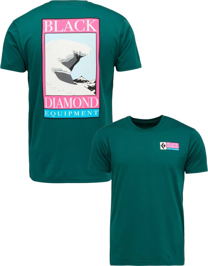 M Bd Winter Ridge SS Tee Deep Woods