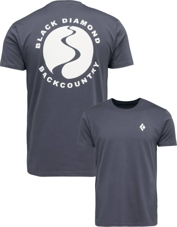 M Bd Backcountry Stamp SS Tee Carbon