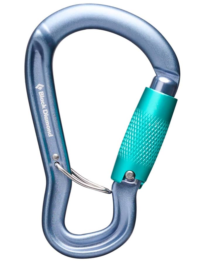 Gridlock Triple Lock Carabiner Gray