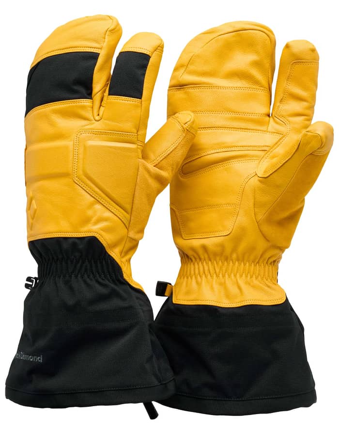 Guide Finger Gloves Beeswax Black