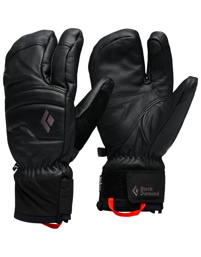 Spark Finger Gloves Black
