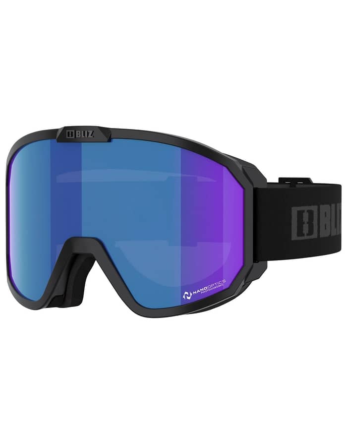 Rave Matt Black W Grey Logo - Grey/Blue