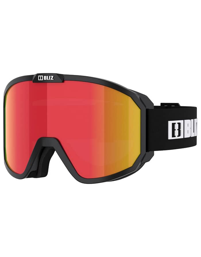 Rave Matt Black W White Logo - Brown Red