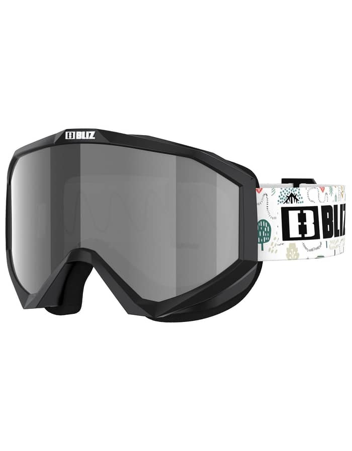 Liner Jr Black-White Logo - Brown/Silver mirror