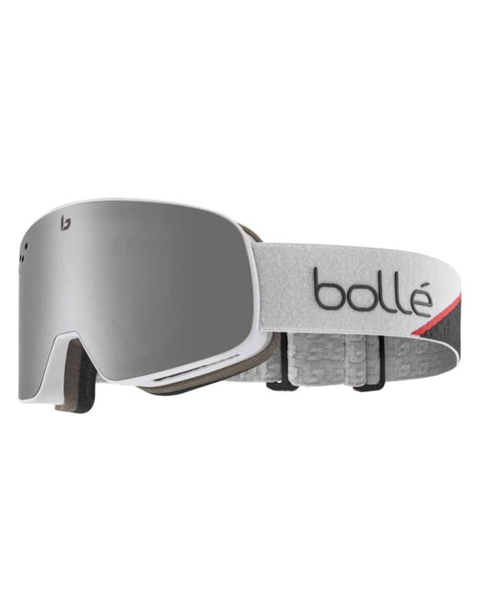 Nevada Race White Matte - Black Chrome