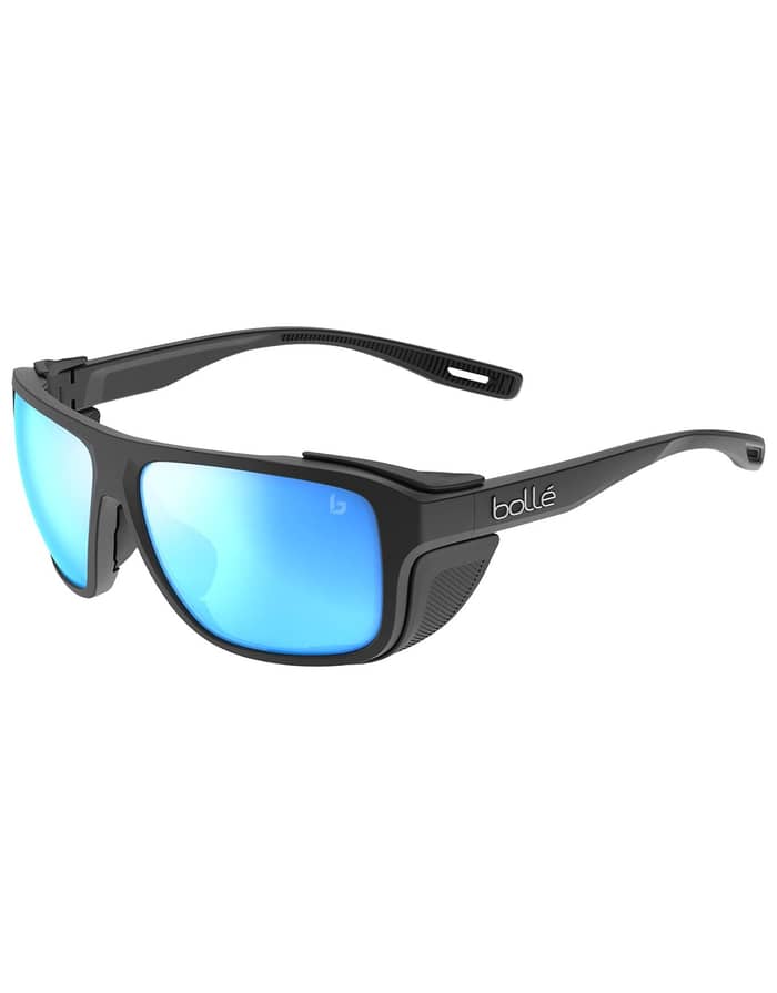 Pathfinder Black Matte - Sky Blue Polarized
