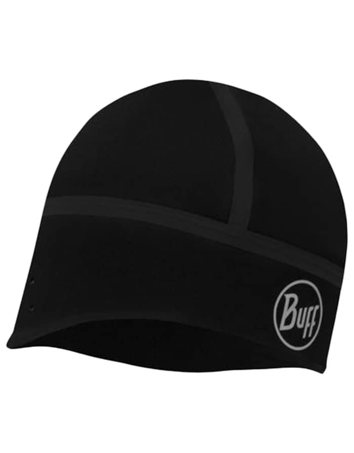 Windproof Beanie Solid Black L/Xl
