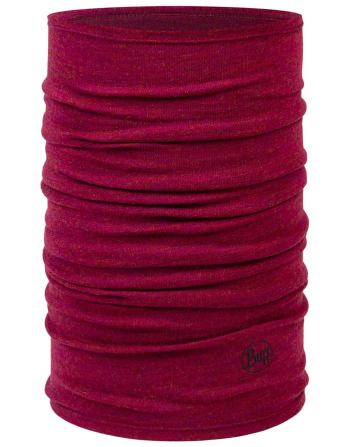 Merino Midweight Melange Tibetan Red
