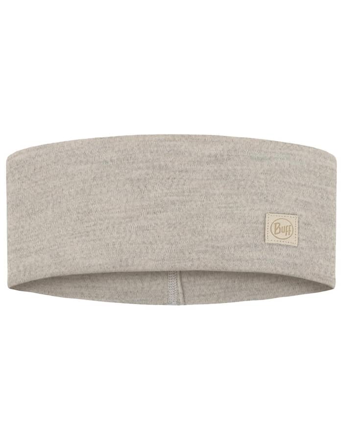 Merino Wide Headband Solid Cloud