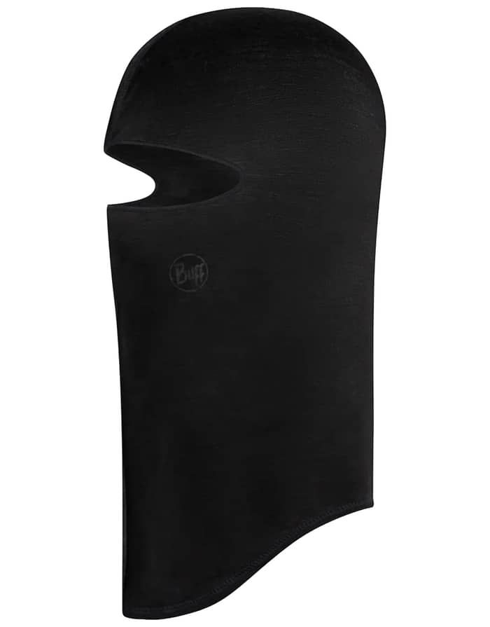 Merino Lightweight Balaclava Solid Black